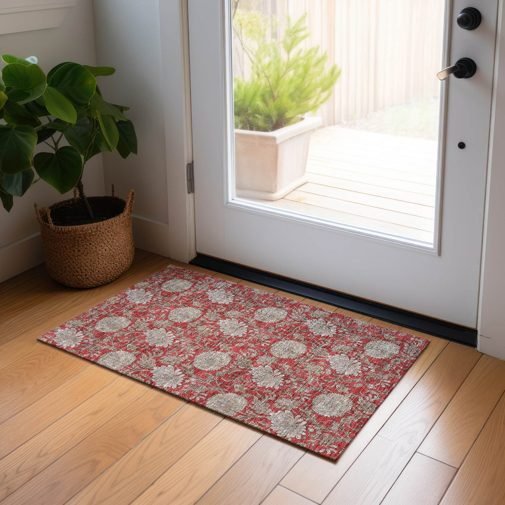 addison chantille acn677 red rug