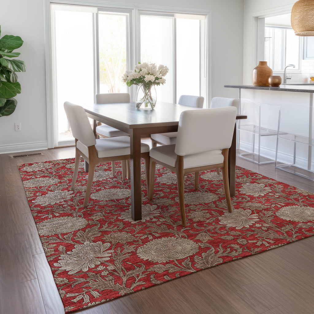 addison chantille acn677 red rug
