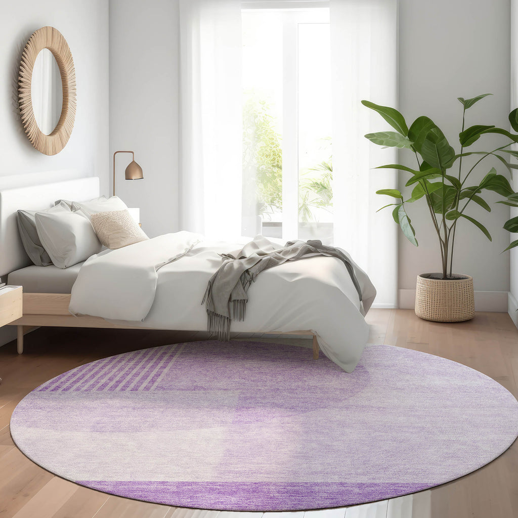 addison chantille acn678 purple rug