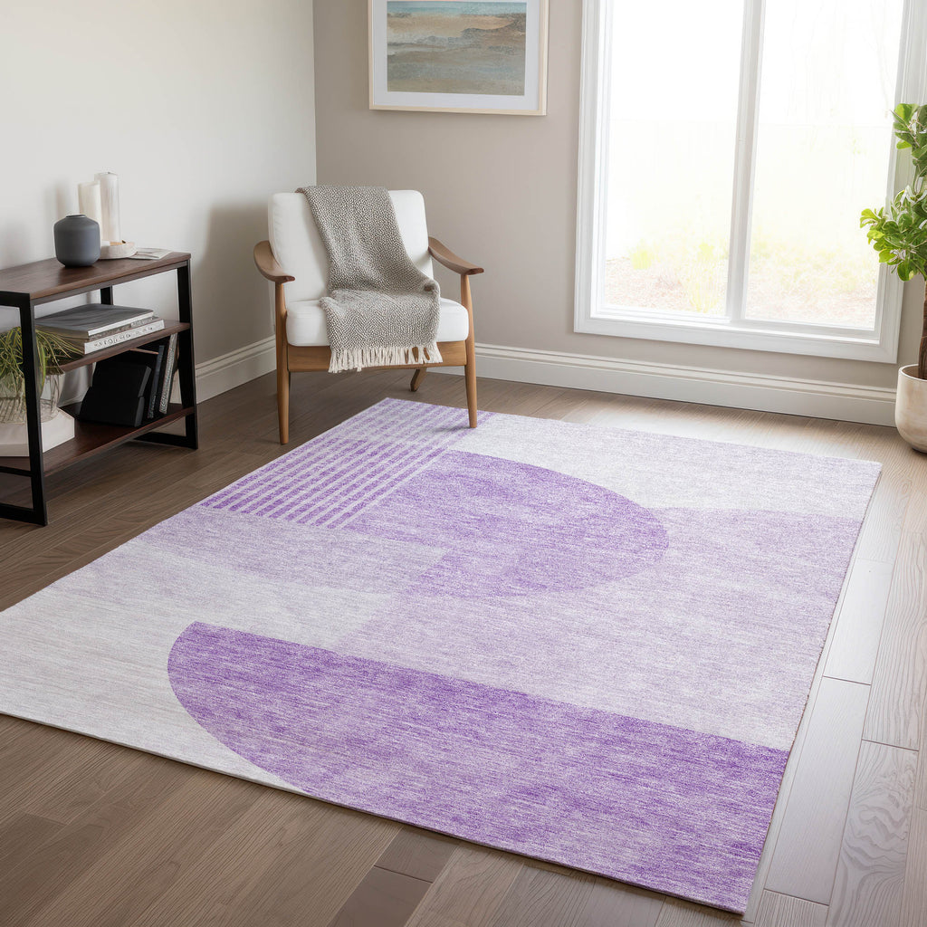 addison chantille acn678 purple rug