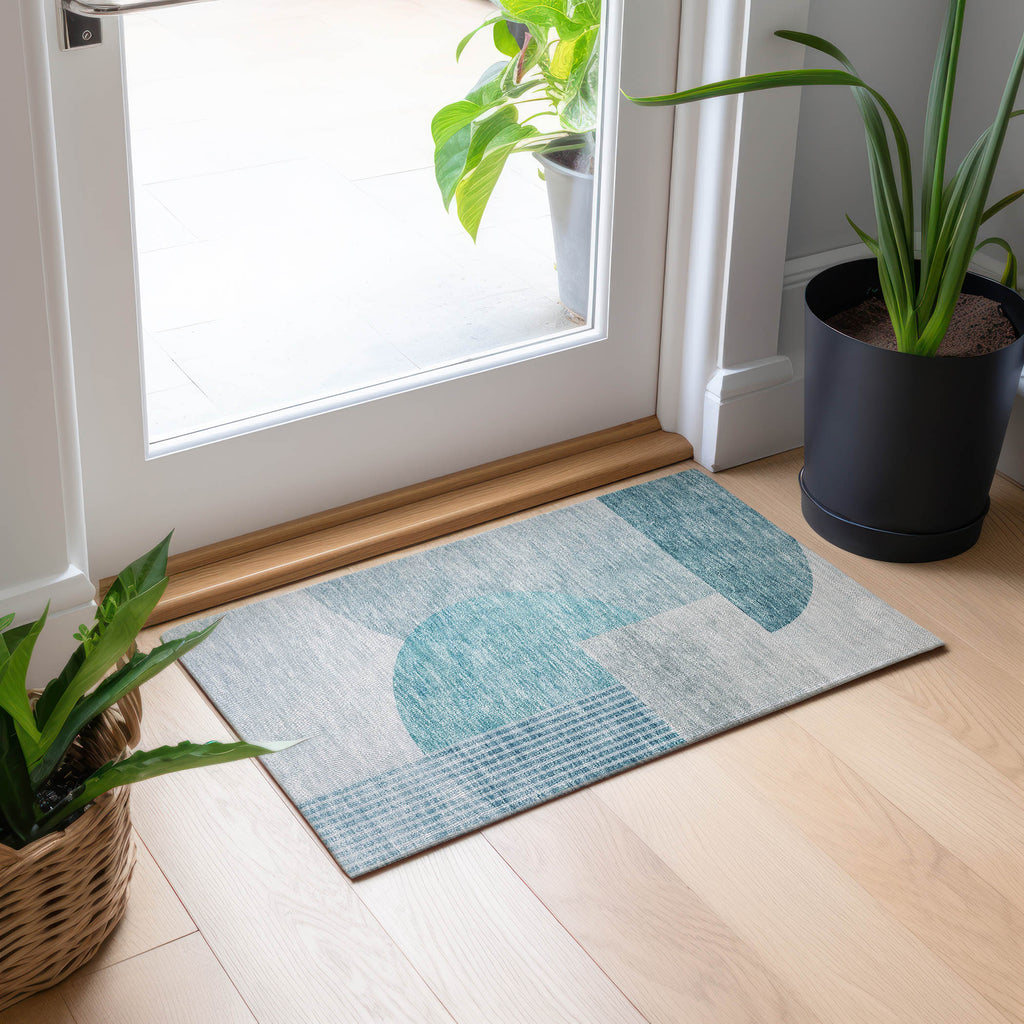 addison chantille acn678 teal rug