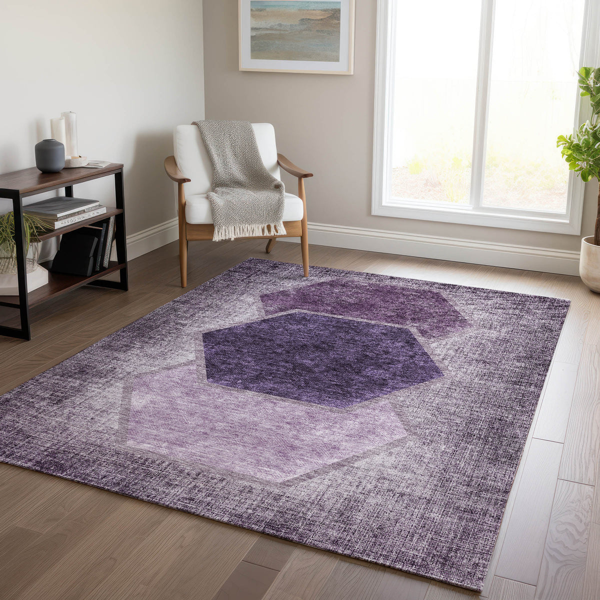 addison chantille acn679 eggplant rug