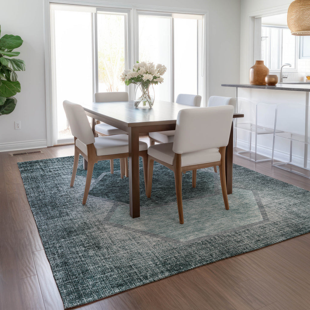 addison chantille acn679 teal rug