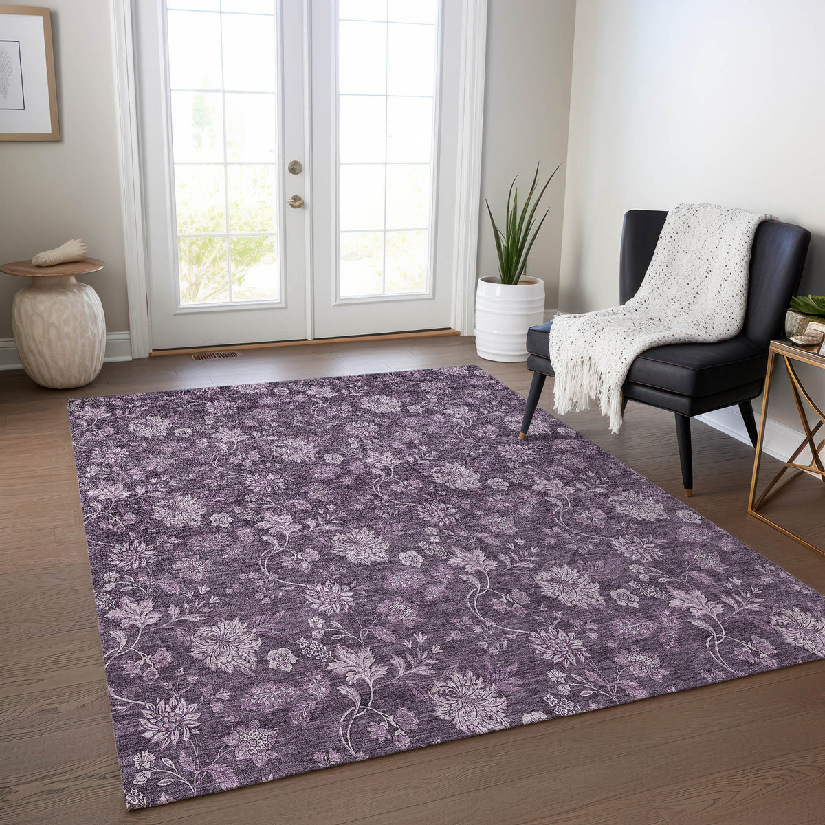 addison chantille acn680 plum rug