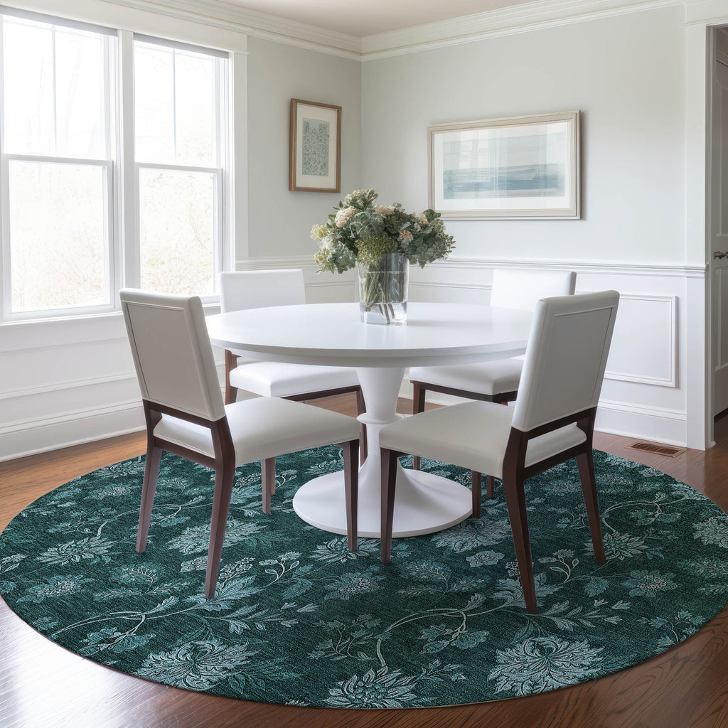 addison chantille acn680 teal rug
