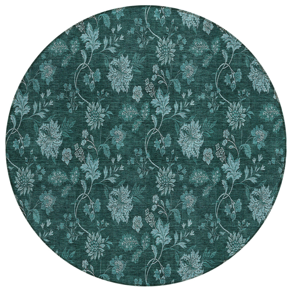 addison chantille acn680 teal rug