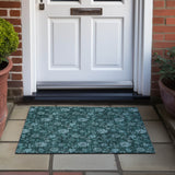 addison chantille acn680 teal rug