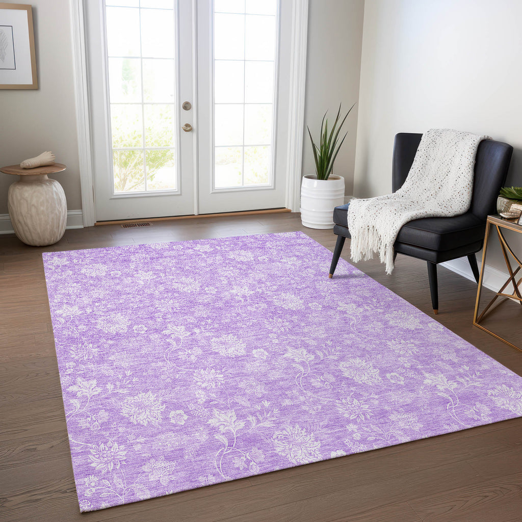 addison chantille acn681 lilac rug