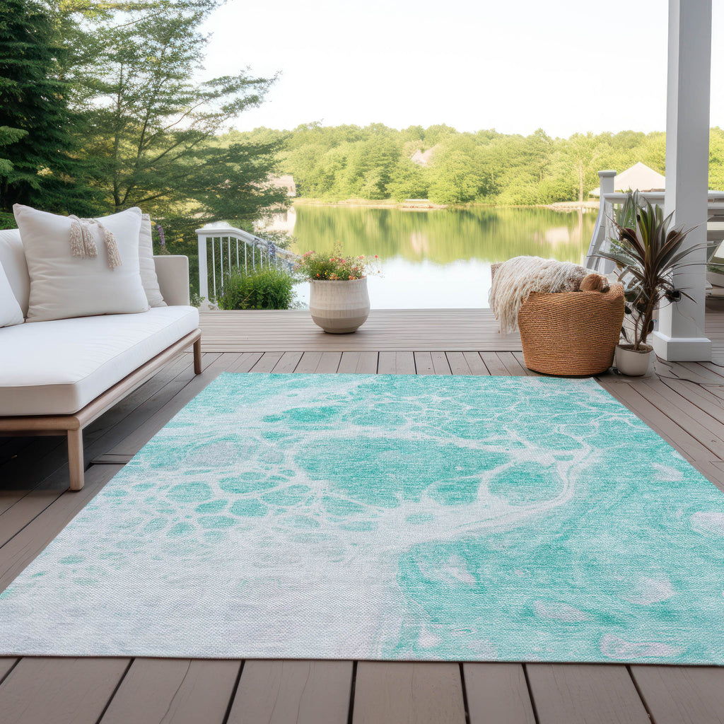 addison chantille acn682 aqua rug
