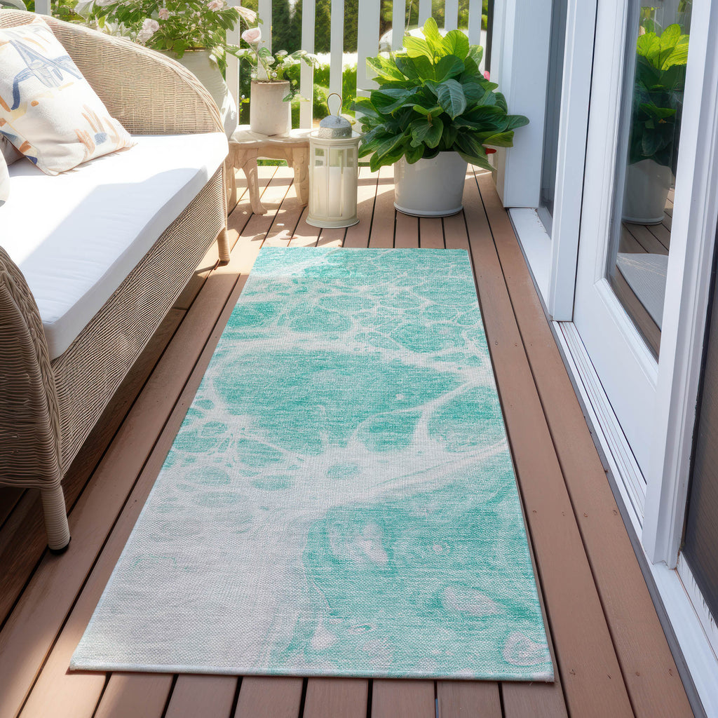 addison chantille acn682 aqua rug