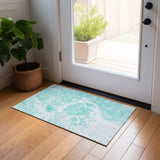 addison chantille acn682 aqua rug