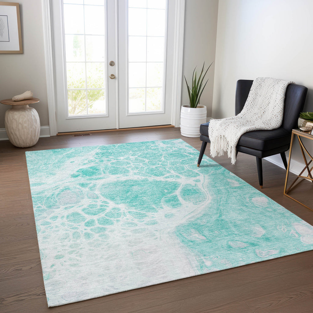addison chantille acn682 aqua rug