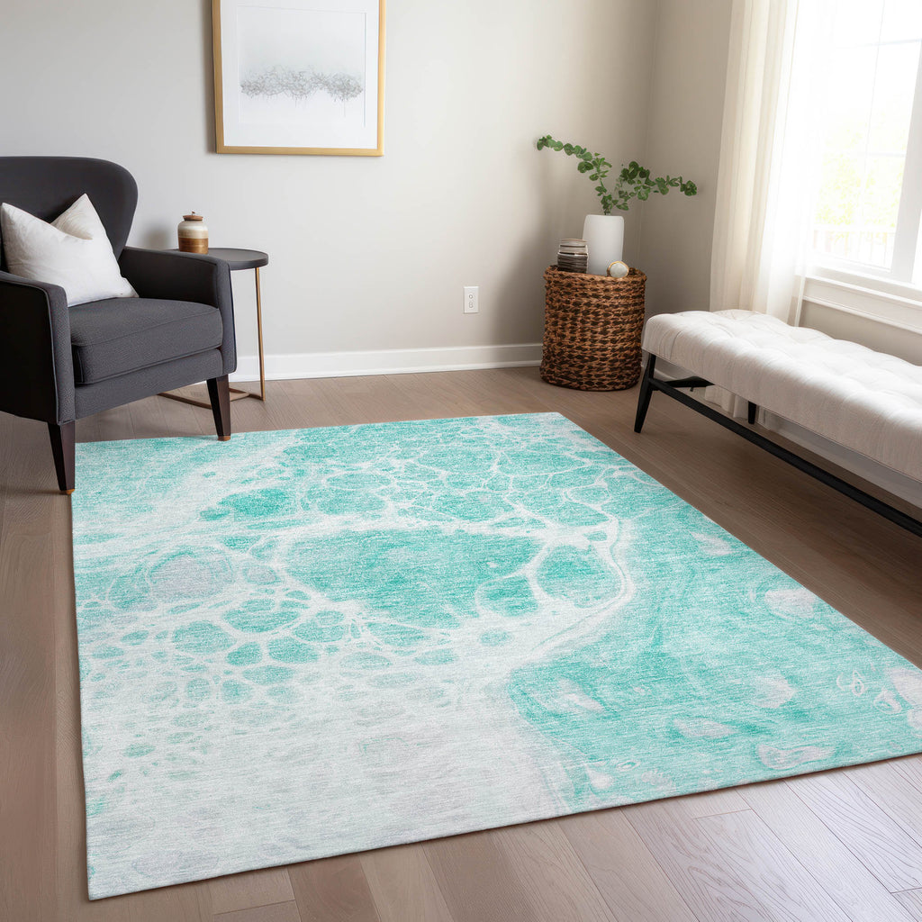 addison chantille acn682 aqua rug