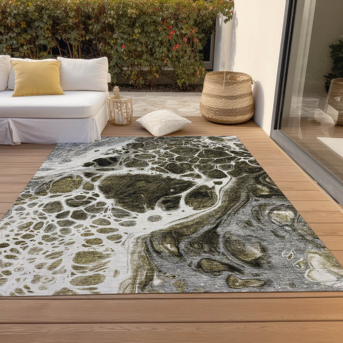 addison chantille acn682 chocolate rug