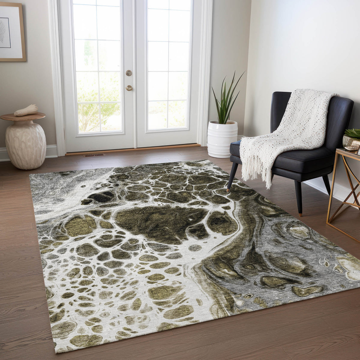 addison chantille acn682 chocolate rug