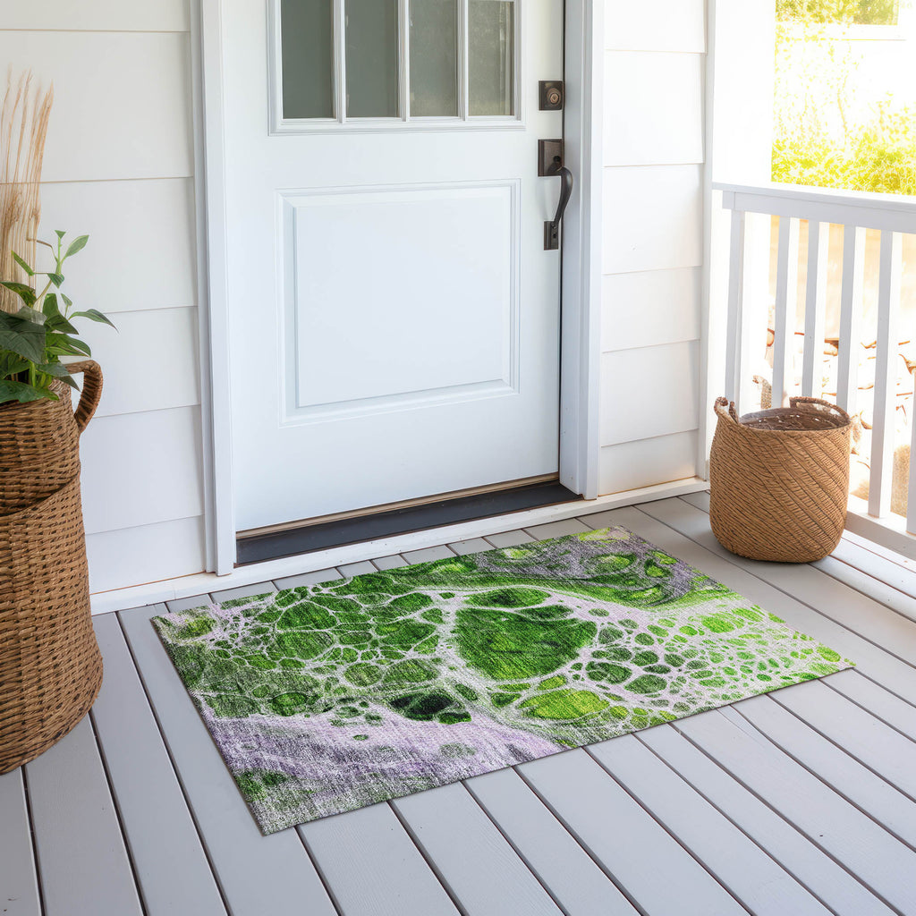 addison chantille acn682 lime rug