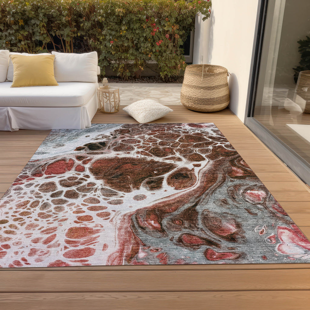 addison chantille acn682 paprika rug