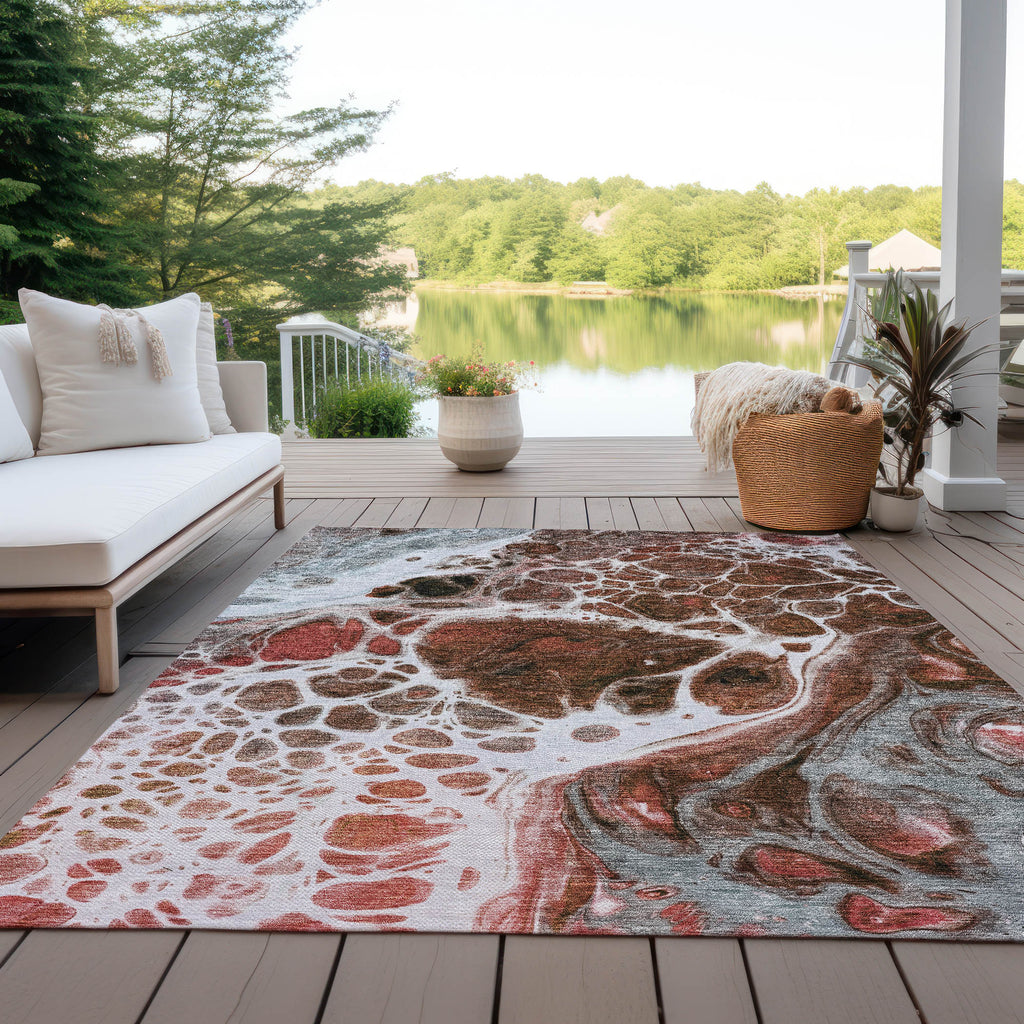 addison chantille acn682 paprika rug