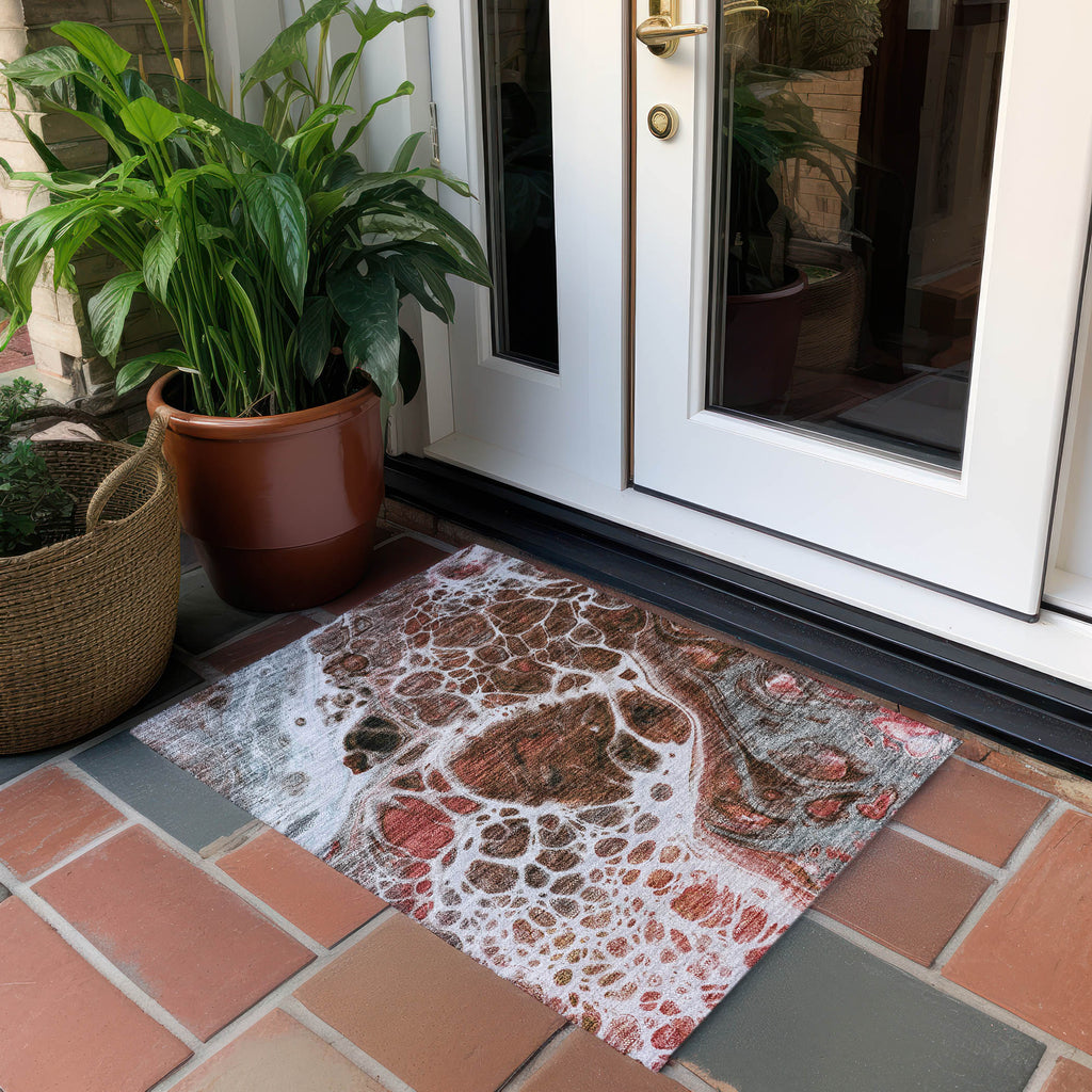 addison chantille acn682 paprika rug