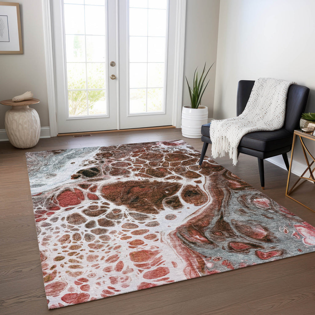addison chantille acn682 paprika rug