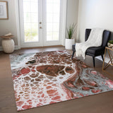 addison chantille acn682 paprika rug