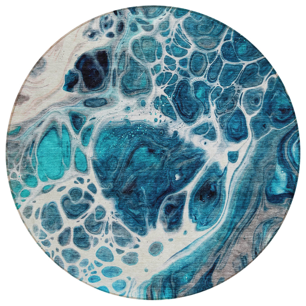 addison chantille acn682 teal rug