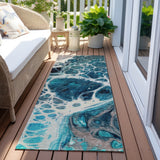 addison chantille acn682 teal rug