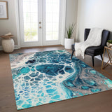 addison chantille acn682 teal rug