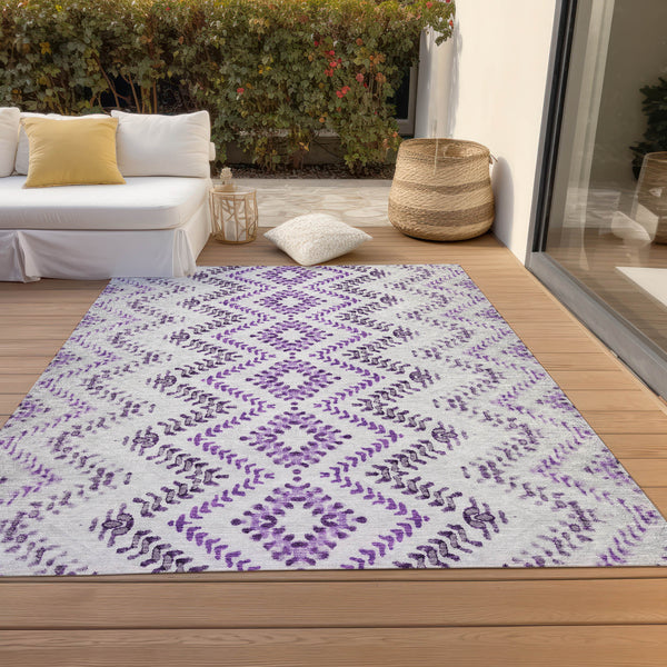 addison chantille acn684 purple rug