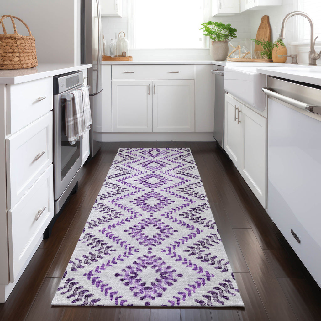 addison chantille acn684 purple rug
