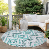 addison chantille acn684 teal rug