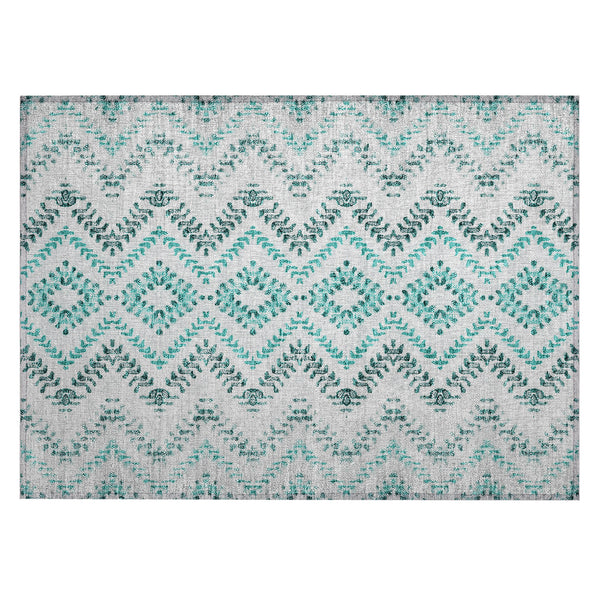 addison chantille acn684 teal rug