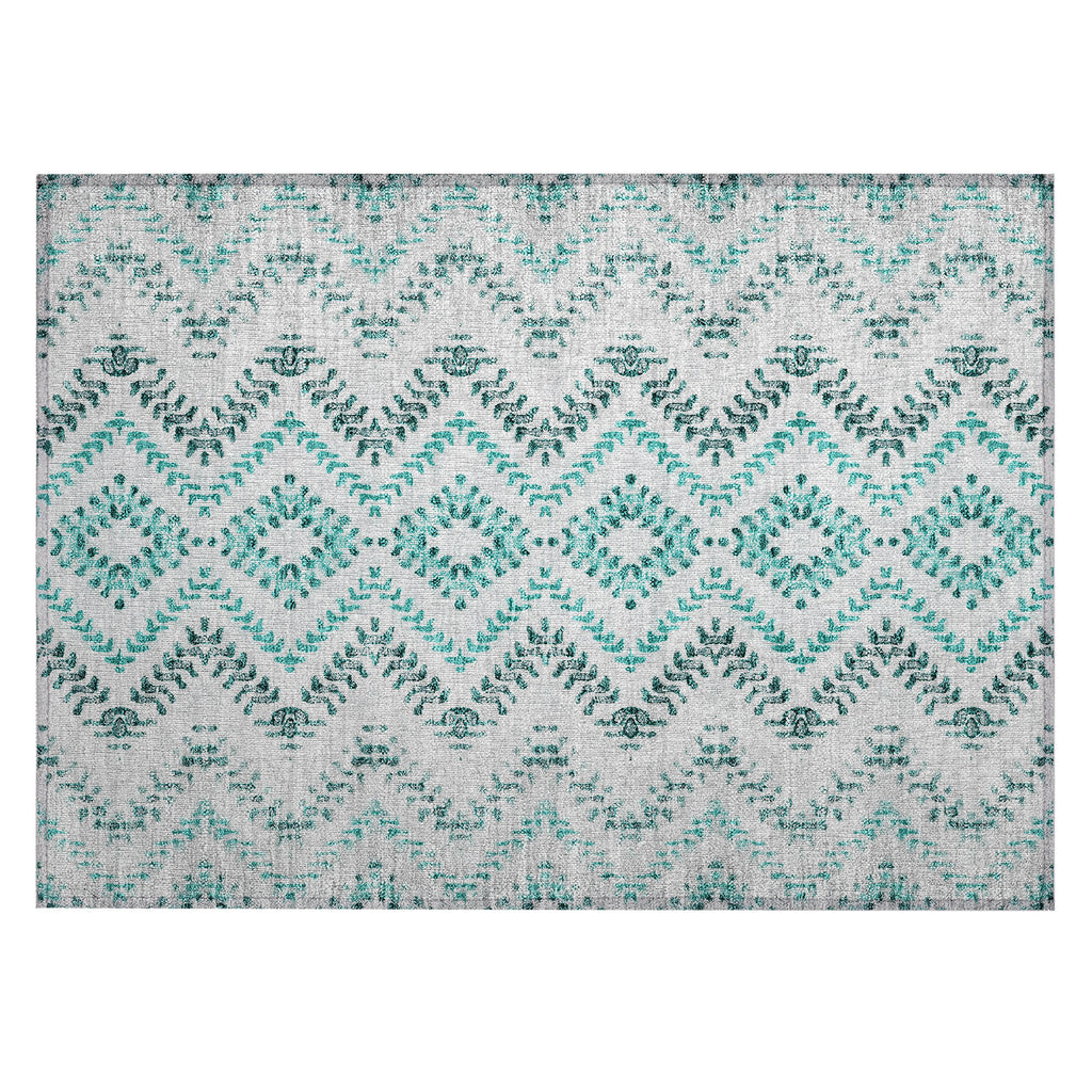 addison chantille acn684 teal rug
