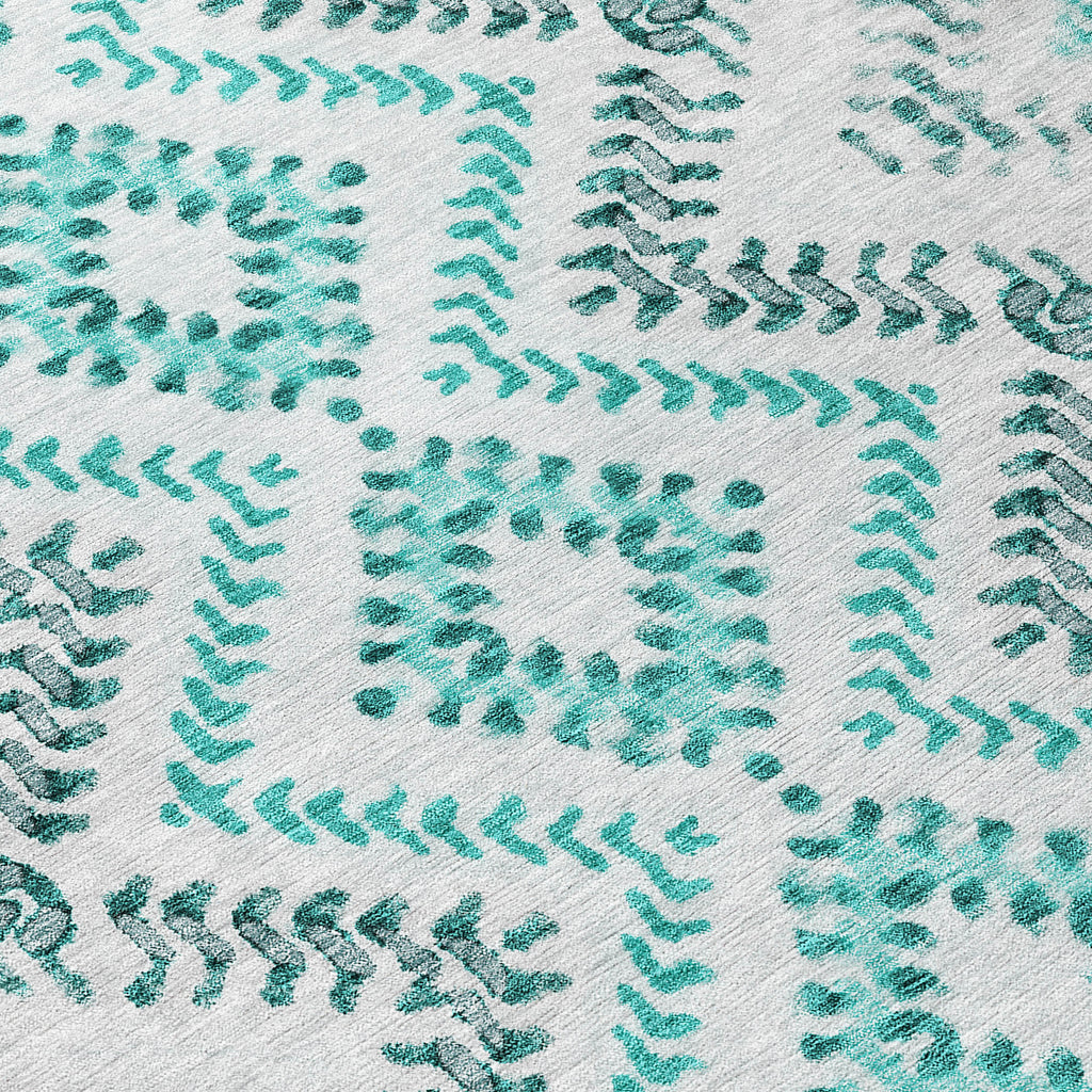 addison chantille acn684 teal rug