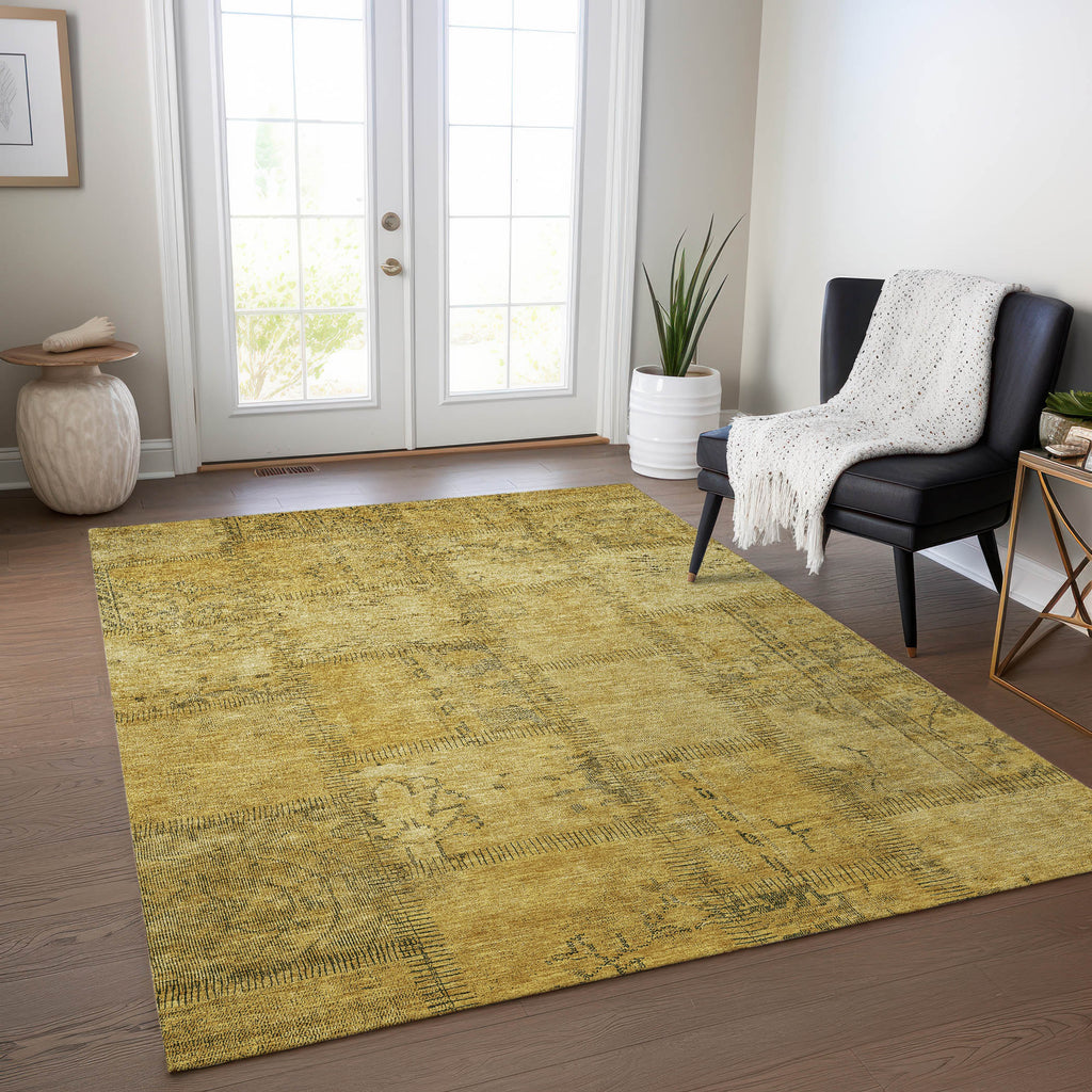 addison chantille acn685 gold rug