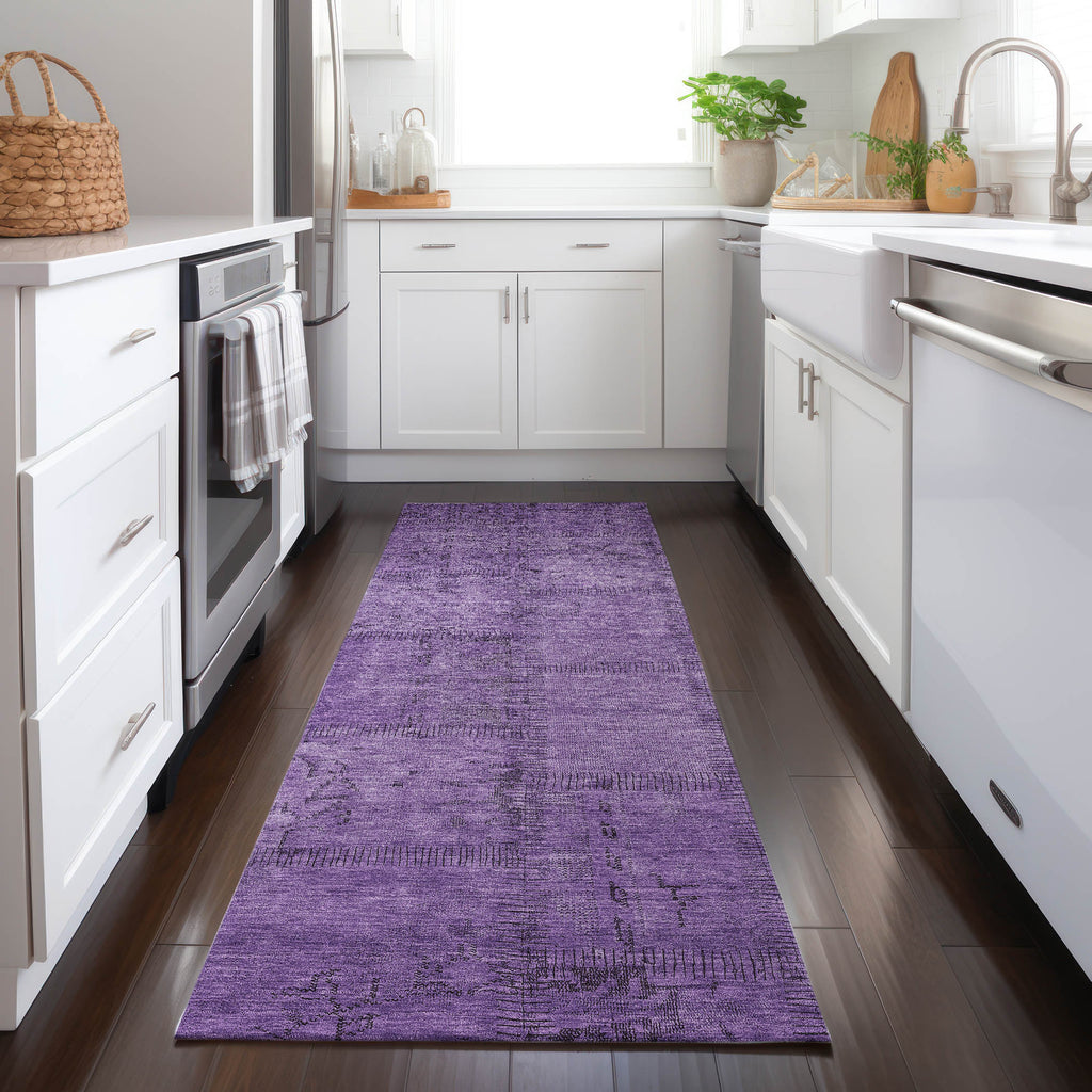 addison chantille acn685 purple rug