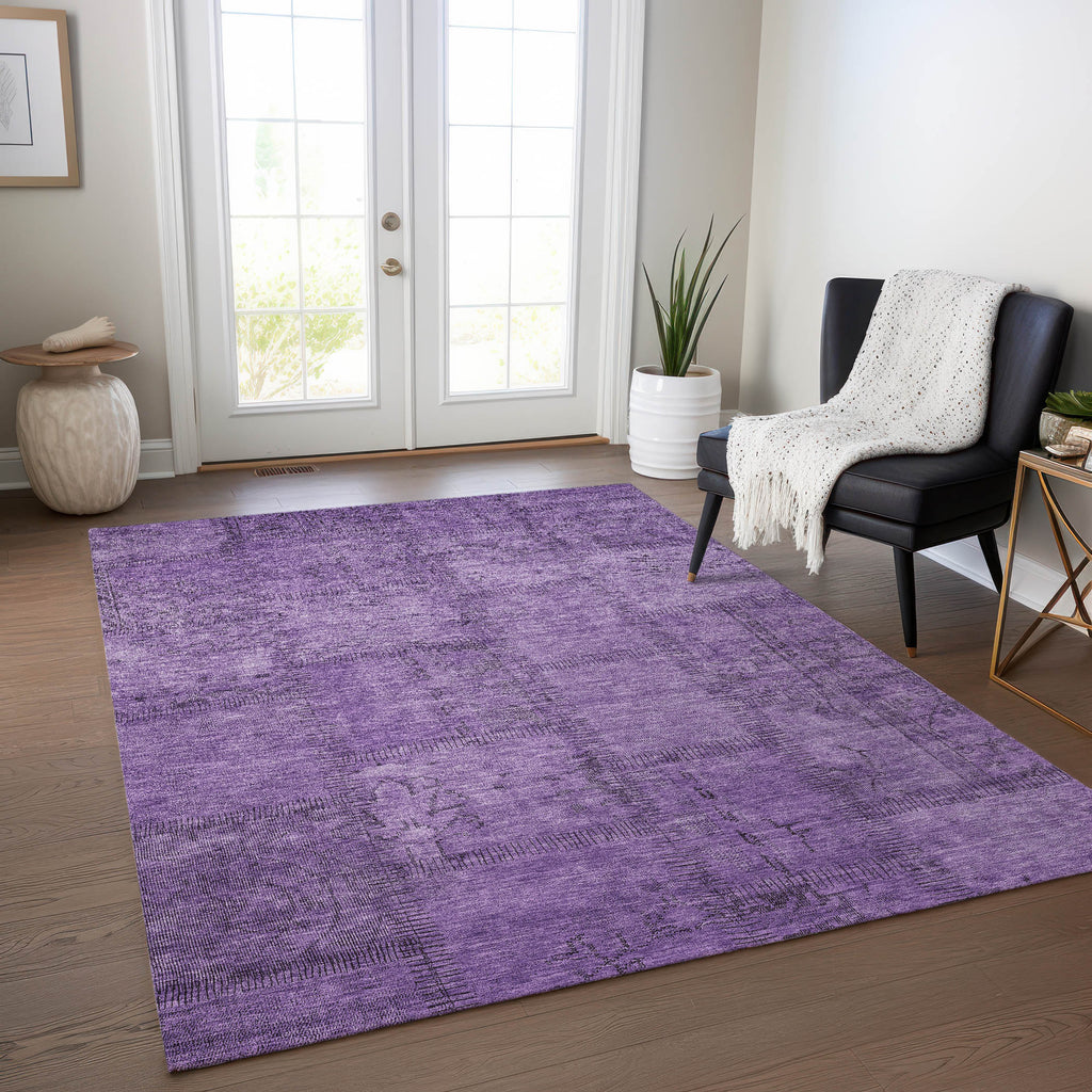 addison chantille acn685 purple rug