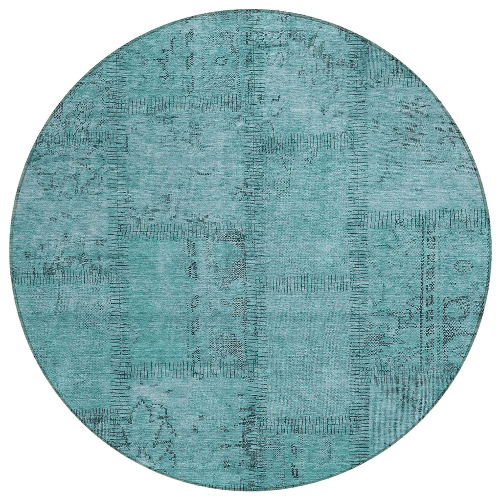 addison chantille acn685 teal rug