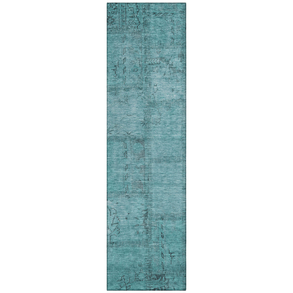 addison chantille acn685 teal rug