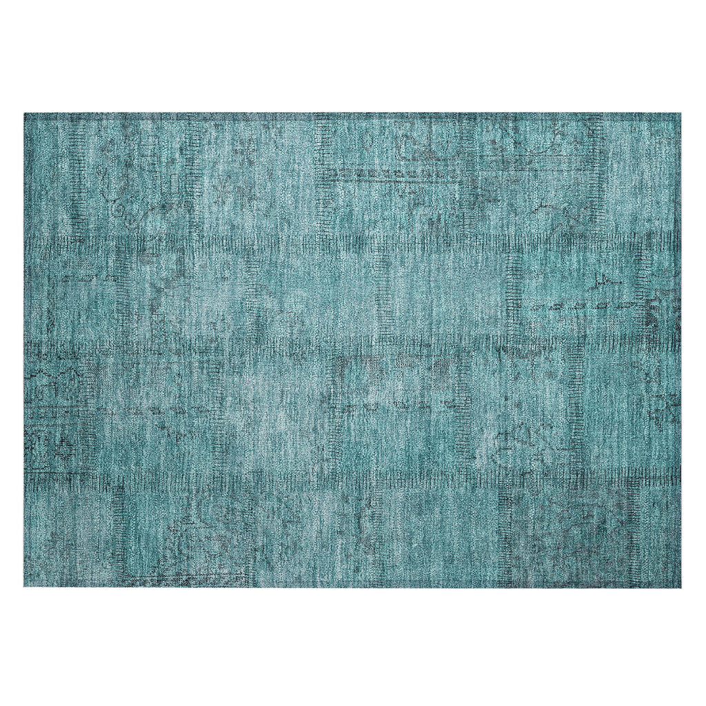 addison chantille acn685 teal rug
