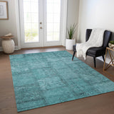 addison chantille acn685 teal rug