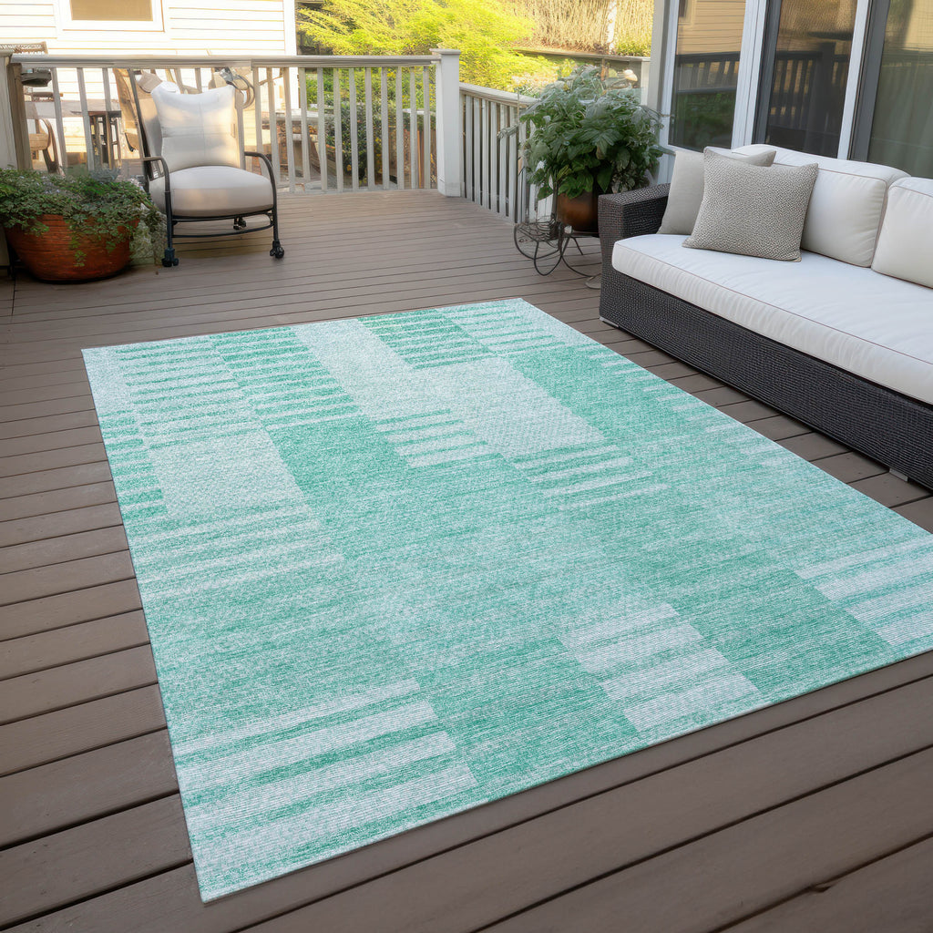 addison chantille acn686 teal rug