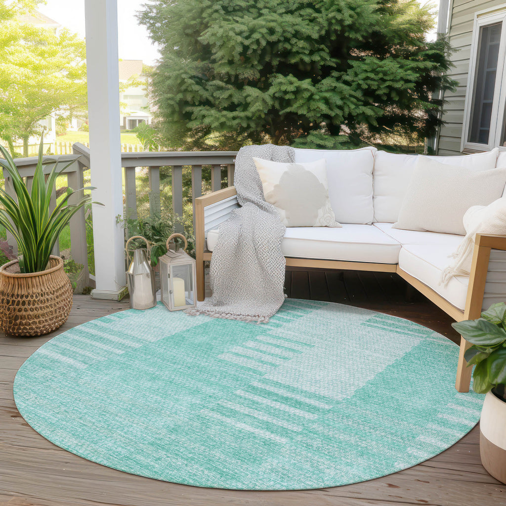 addison chantille acn686 teal rug
