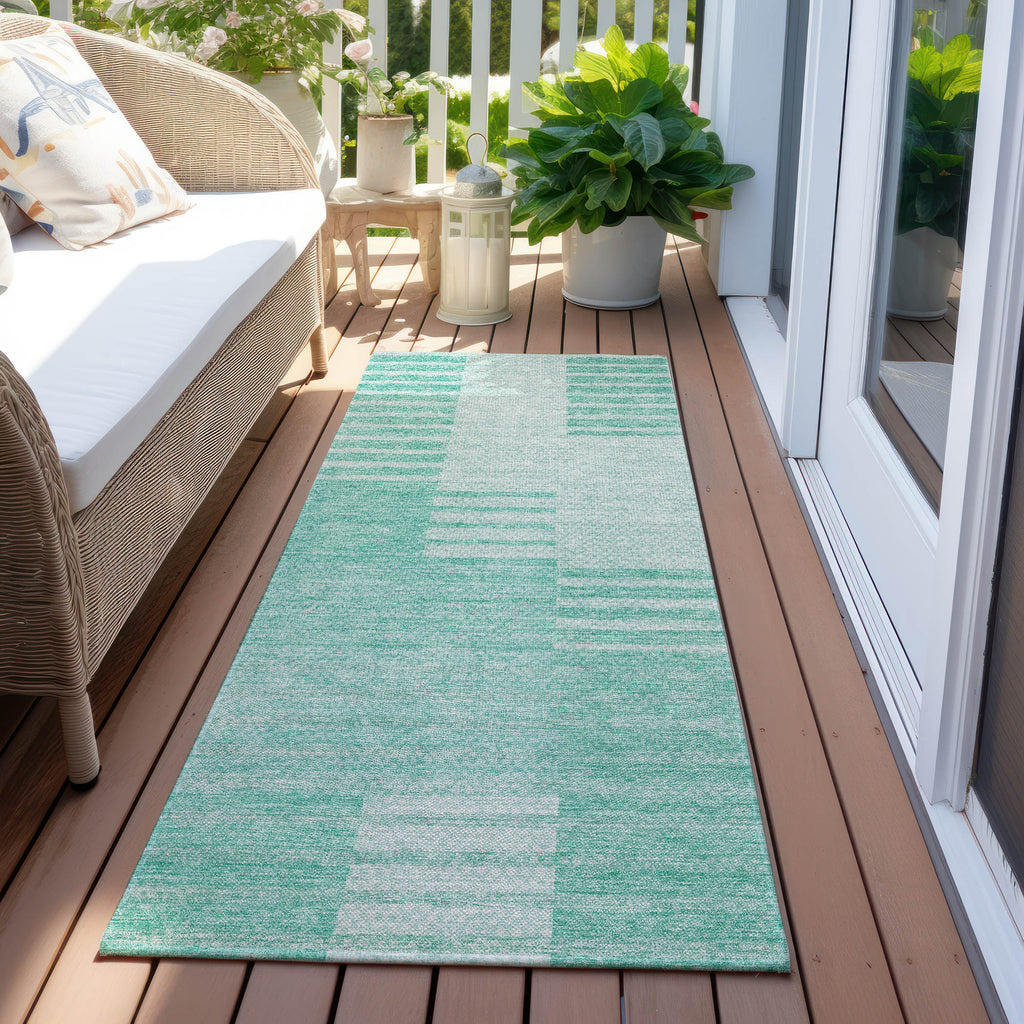 addison chantille acn686 teal rug