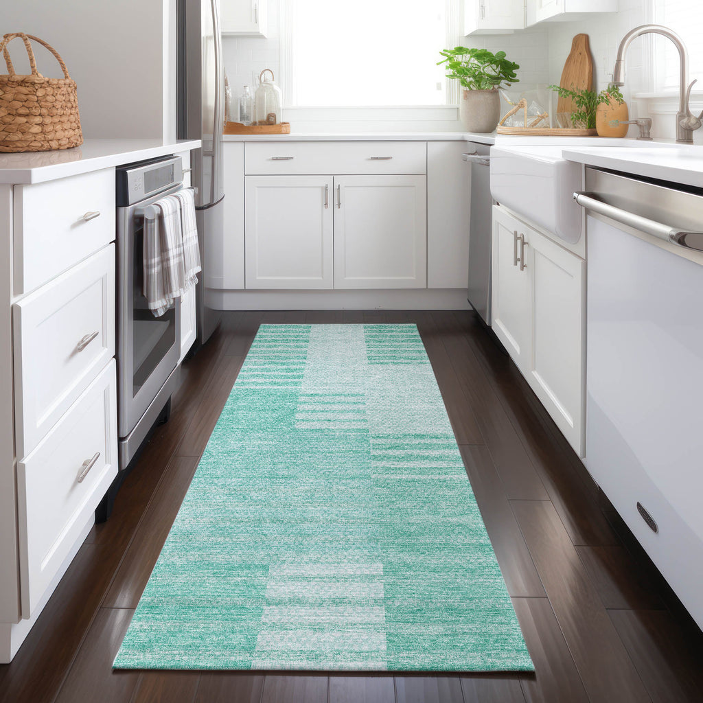 addison chantille acn686 teal rug