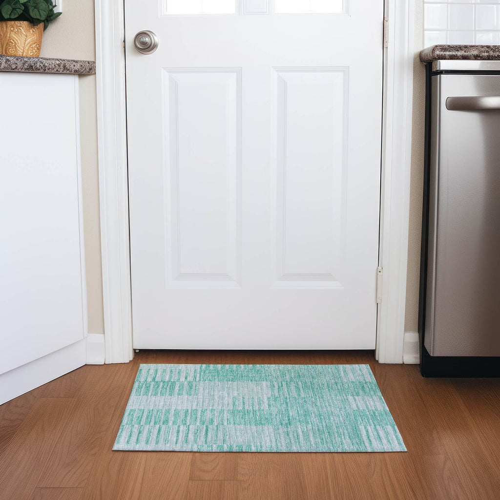addison chantille acn686 teal rug