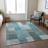 addison chantille acn687 teal rug