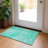 addison chantille acn688 teal rug
