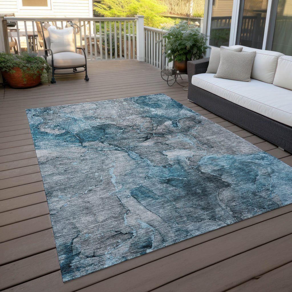 addison chantille acn689 teal rug