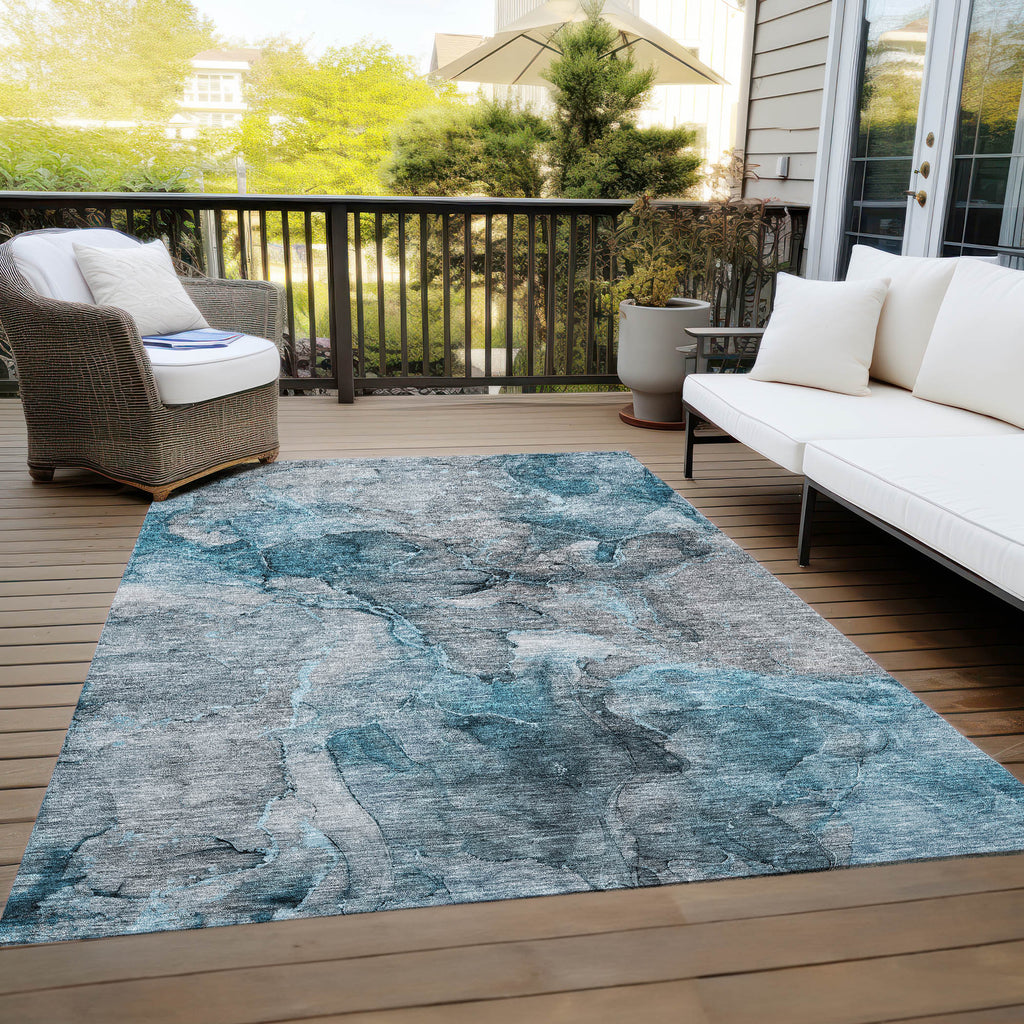 addison chantille acn689 teal rug